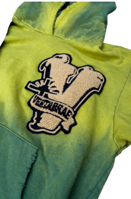 Vertabrae Moss Request Green Hoodie (1)