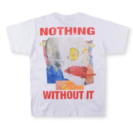 Vertabrae Nothingwithout it T-shirt White