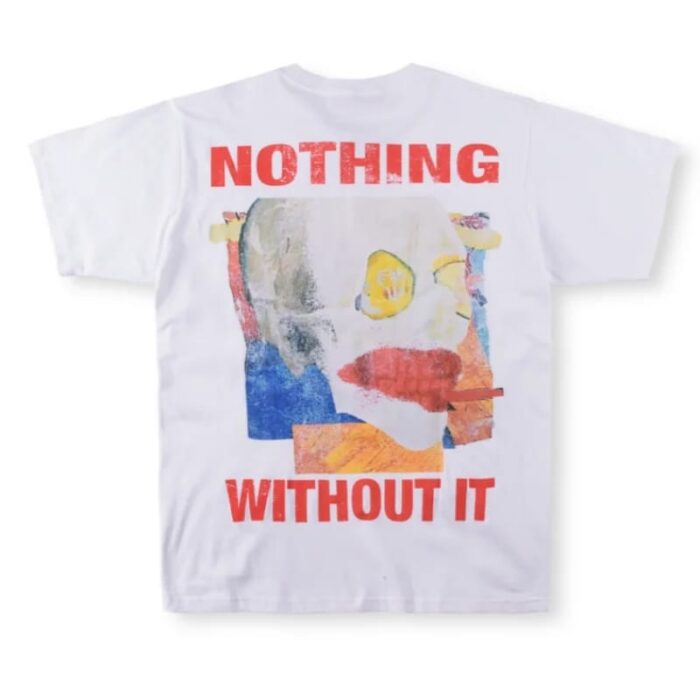 Vertabrae Nothingwithout it T-shirt White