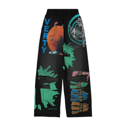 VERTABRAE - Black Montage SweatsPants